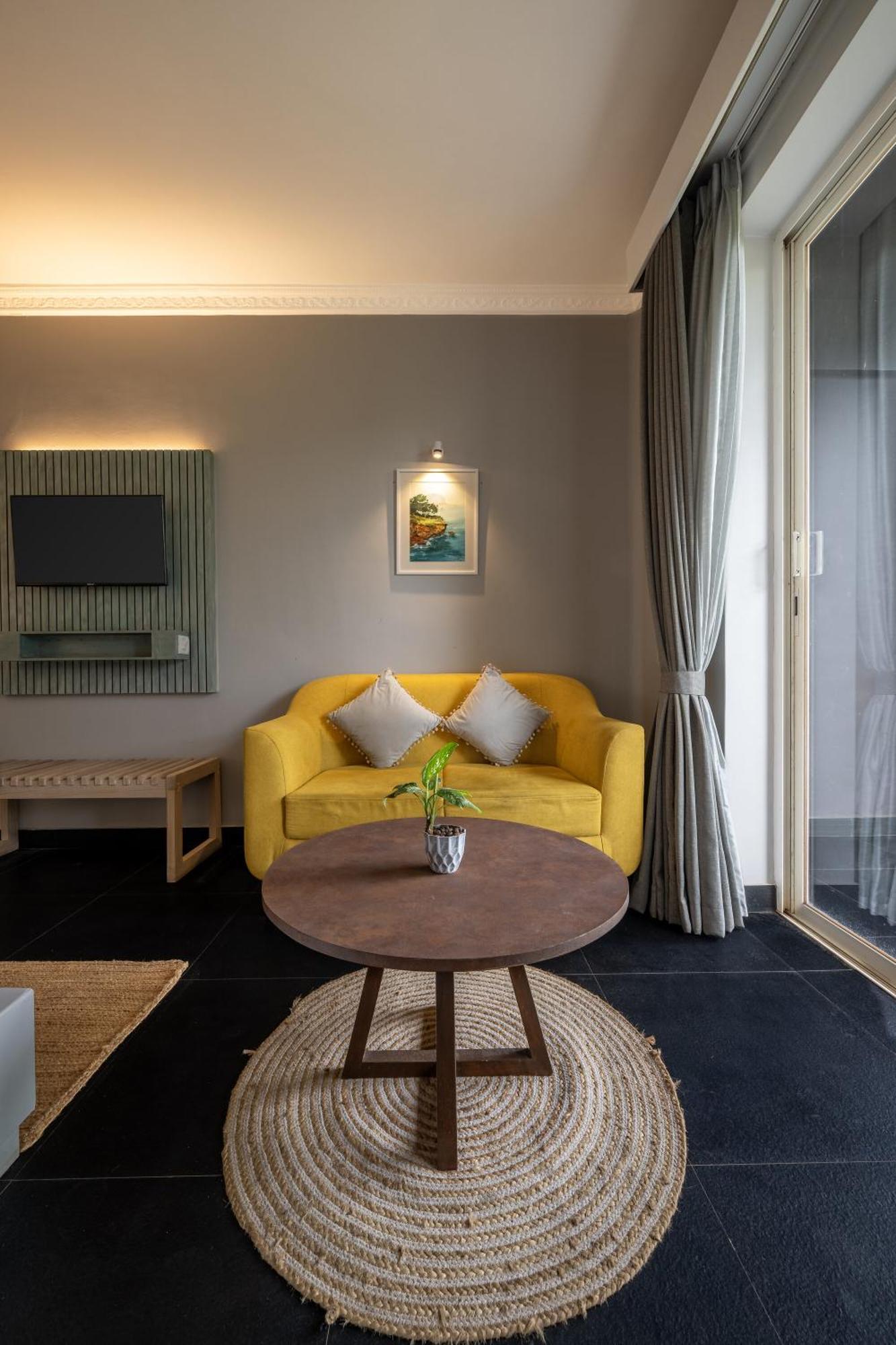 Echor Samara Morjim Goa Sea View Restro Hotell Exteriör bild