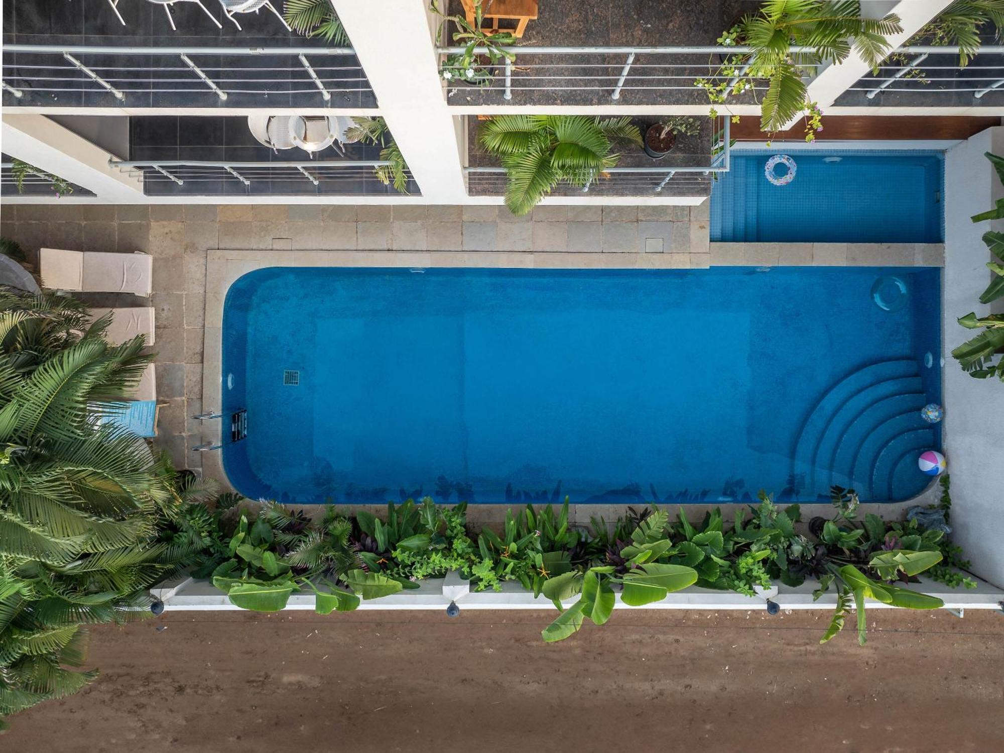 Echor Samara Morjim Goa Sea View Restro Hotell Exteriör bild