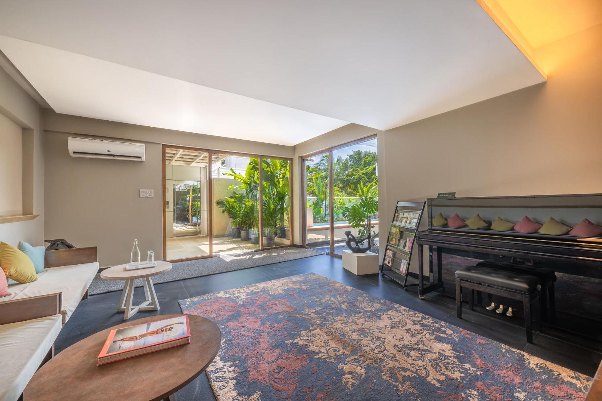 Echor Samara Morjim Goa Sea View Restro Hotell Exteriör bild